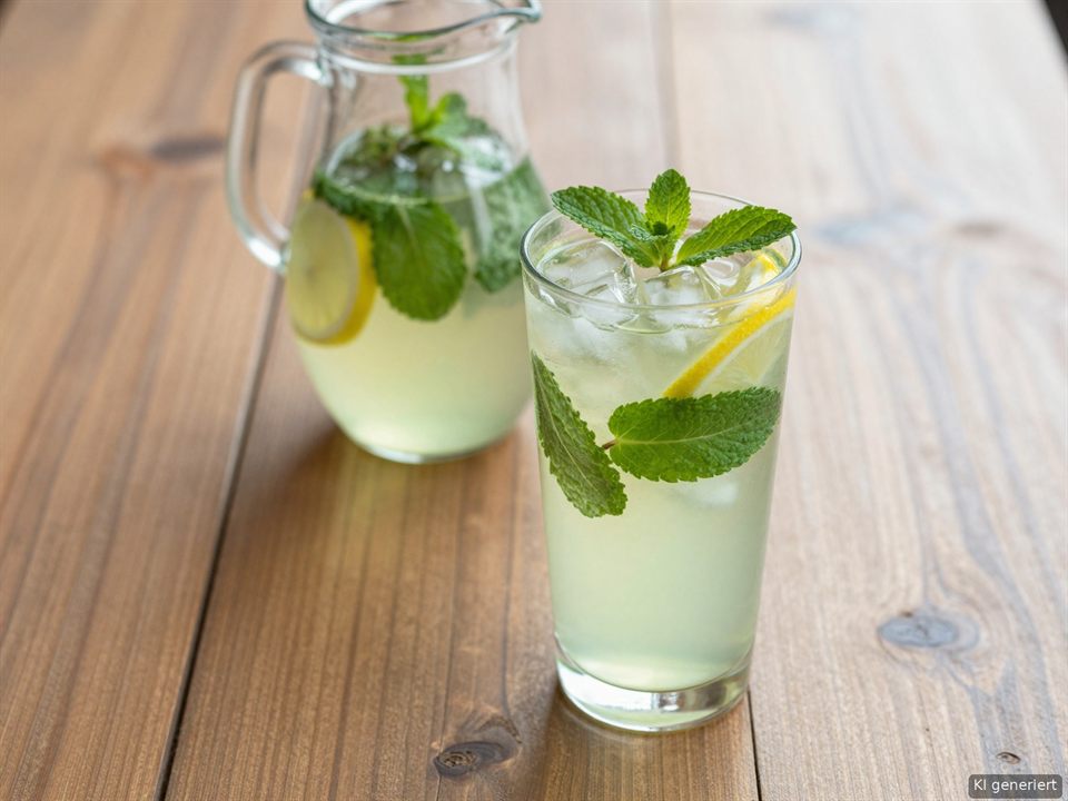 Naneli Limonata – türkische Minz-Limonade